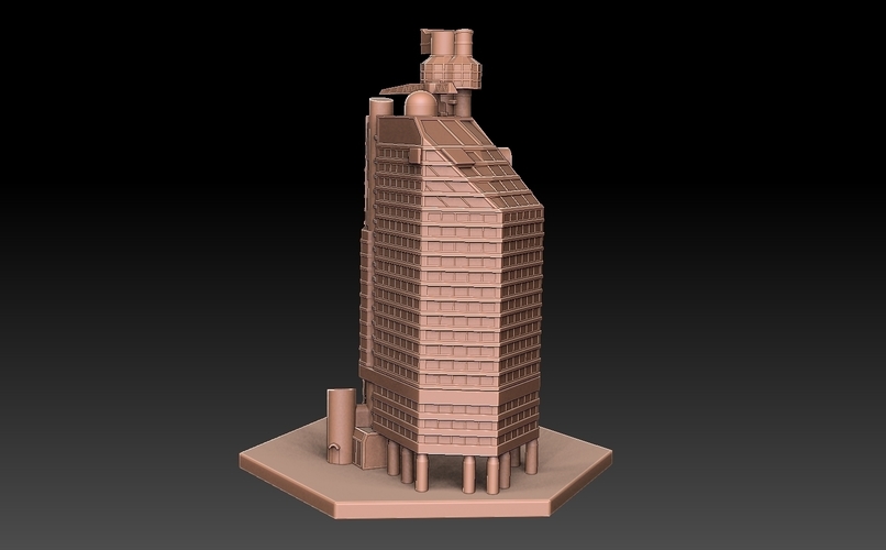 Lilla Bommen Swedish Skyscraper 3D Print 490814