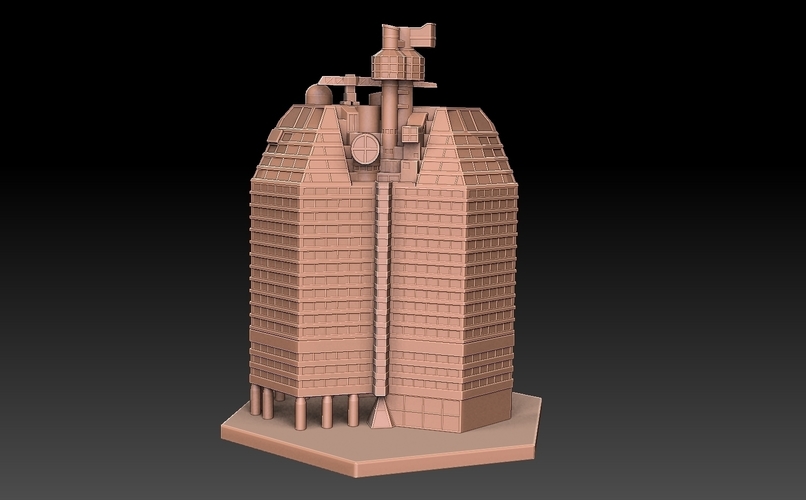 Lilla Bommen Swedish Skyscraper 3D Print 490818