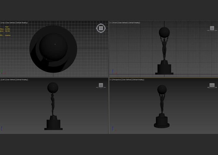 TROPHY 3D MODEL 3D Print 490829