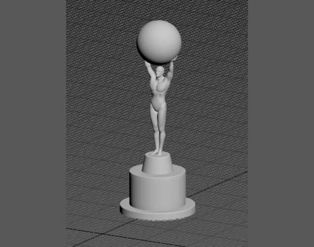 TROPHY 3D MODEL 3D Print 490833