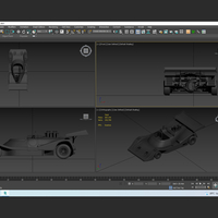FORMULA ONE RACE CAR 3D PRINT MODEL  - Thumbnail 2