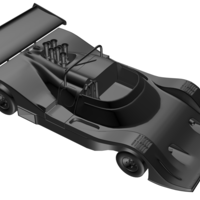 FORMULA ONE RACE CAR 3D PRINT MODEL  - Thumbnail 7