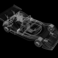 FORMULA ONE RACE CAR 3D PRINT MODEL  - Thumbnail 8