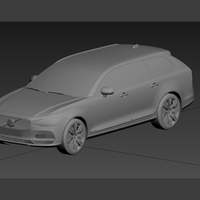 Small Volvo V90 Estate_2022 3D PRINT MODEL 3D Printing 490881