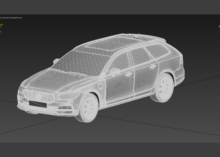 Volvo V90 Estate_2022 3D PRINT MODEL 3D Print 490885