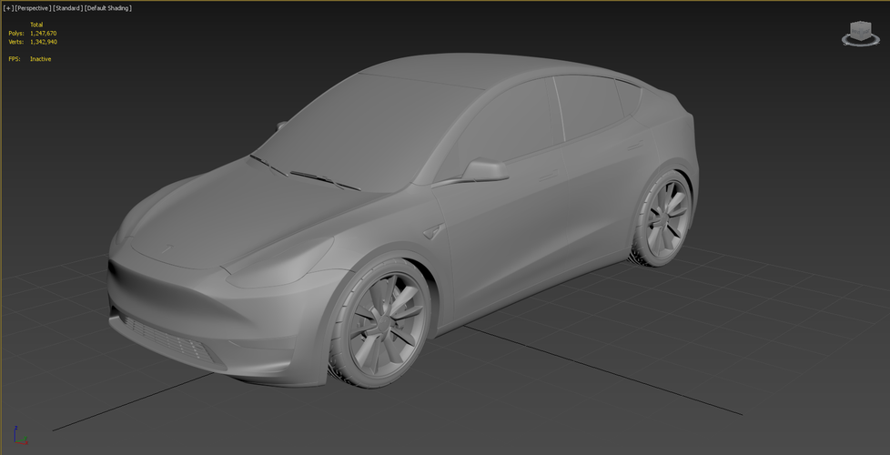 Tesla Model Y 2021 3D PRINT MODEL 3D Print 490886