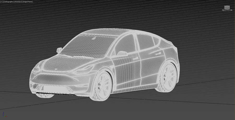 Tesla Model Y 2021 3D PRINT MODEL 3D Print 490889