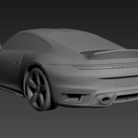 Small Porsche 911 2023 3D PRINT MODEL 3D Printing 490894