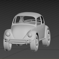 BAJA BUG CAR 3D PRINT MODEL  - Thumbnail 1