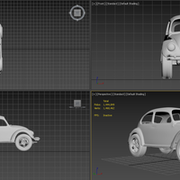 Small BAJA BUG CAR 3D PRINT MODEL  3D Printing 490906