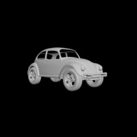 BAJA BUG CAR 3D PRINT MODEL  - Thumbnail 3