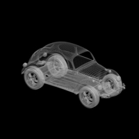 BAJA BUG CAR 3D PRINT MODEL  - Thumbnail 5