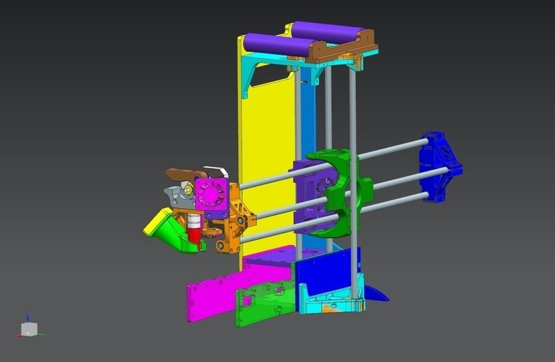 Printrbot Simple 1405 "TRI ROD MOD" with or without XL tower upg