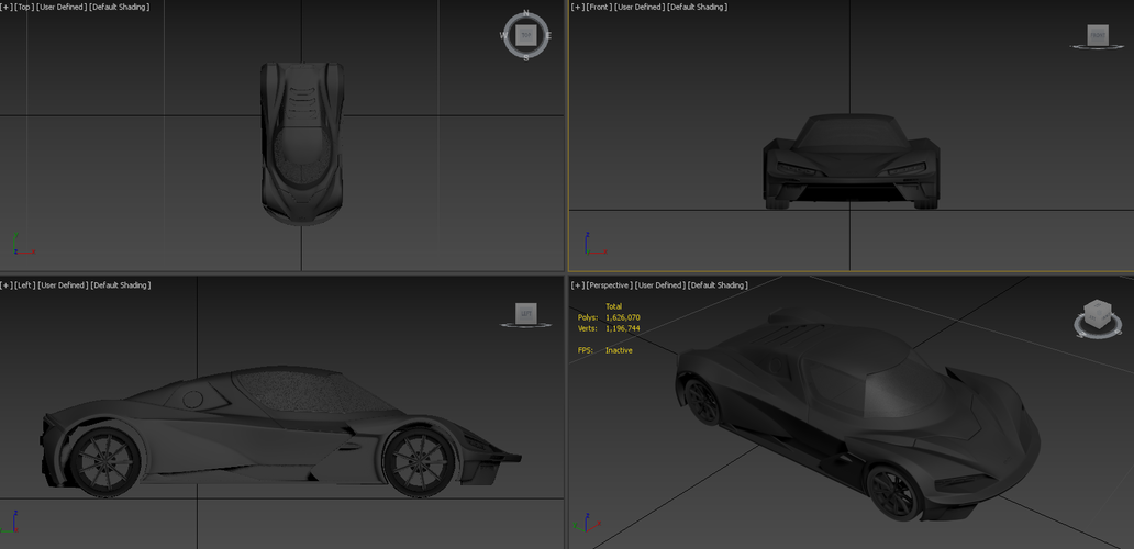 KTM X-Bow GT2 3D PRINT MODEL 3D Print 490911