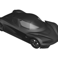 KTM X-Bow GT2 3D PRINT MODEL - Thumbnail 3