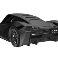 KTM X-Bow GT2 3D PRINT MODEL - Thumbnail 6