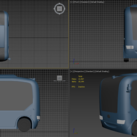 Small Autonomous Bus 3D print Model 3D Printing 490918