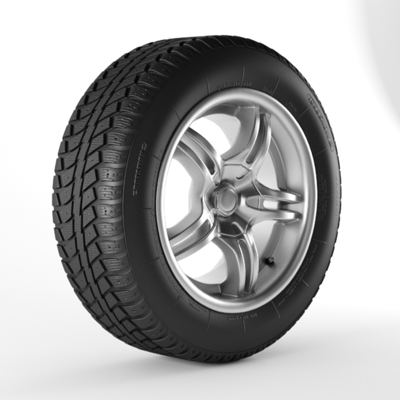 CAR WHEEL 3D MODEL