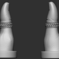 FINGER 3D PRINT MODEL STL  - Thumbnail 4