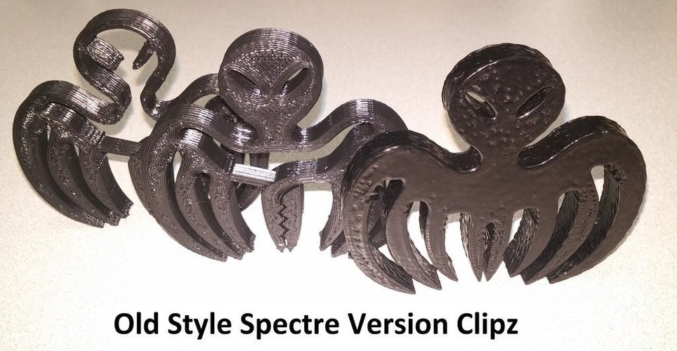 Spectre Clipz R2, 007, James Bond, Bag Clip, Chip Clip, Snack Cl 3D Print 49108