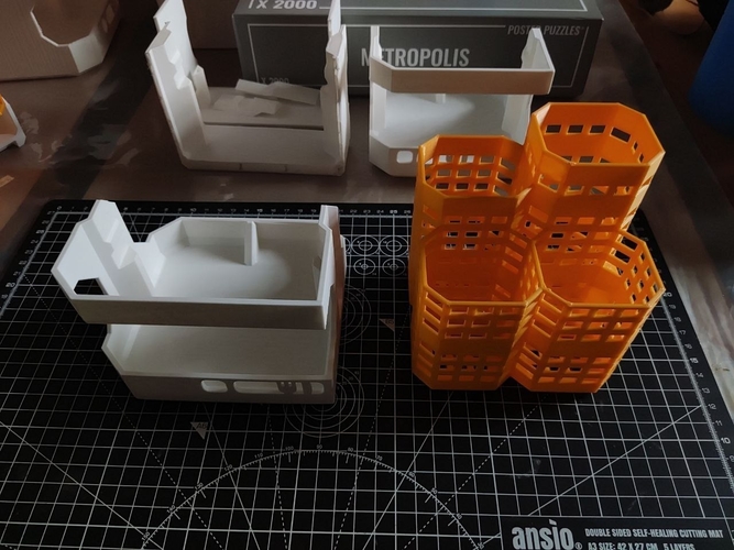 Futuristic Cutlery Drainer 3D Print 491249
