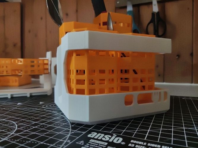Futuristic Cutlery Drainer 3D Print 491257