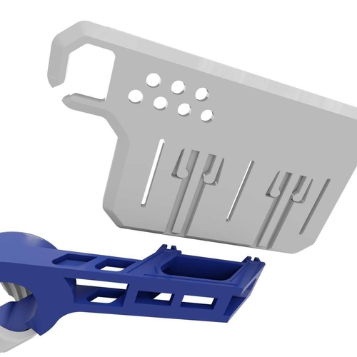 Shower Soap Dish (Adjustable) 3D Print 491263