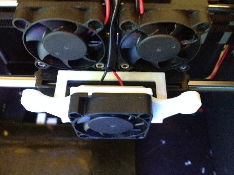 Bracket for Active Cooling Fan Duct by thruit00