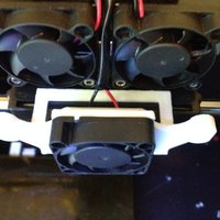 Small Bracket for Active Cooling Fan Duct by thruit00 3D Printing 49130