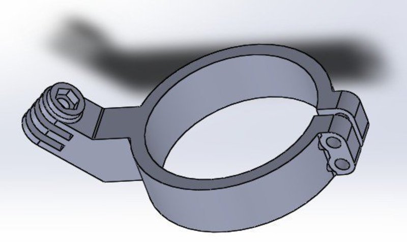 Gopro Fork Mount for Dirt Bike Fork