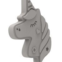 Small  unicorn 3D Printing 491437