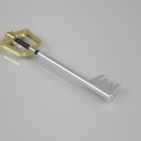 Small KINGDOM HEARTS KEYBLADE 3D Printing 491442