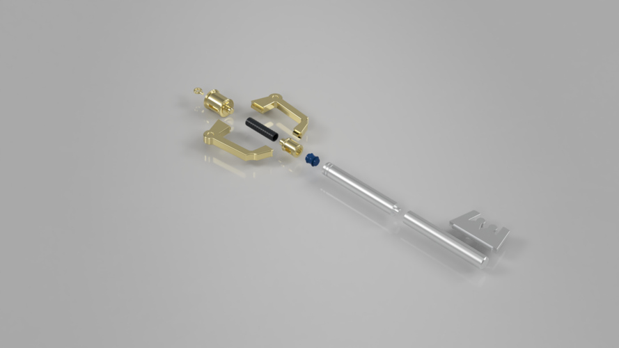 KINGDOM HEARTS KEYBLADE 3D Print 491443