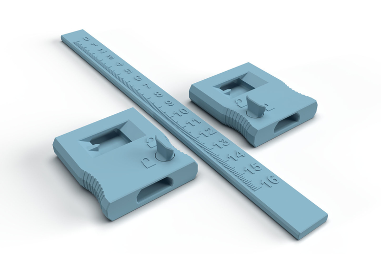 Depth caliper / Depth gauge 3D Print 491516