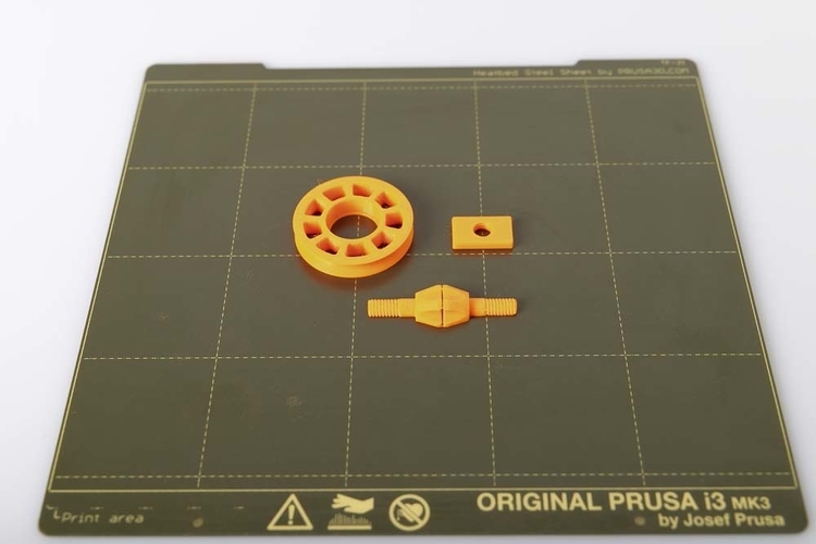 Filament Guide with Pulley for Direct Drive 3D Printers 3D Print 491519