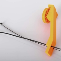 Filament Guide with Pulley for Direct Drive 3D Printers - Thumbnail 6