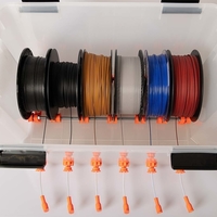 Filament dry box with fast filament change up to 6 spools - Thumbnail 19