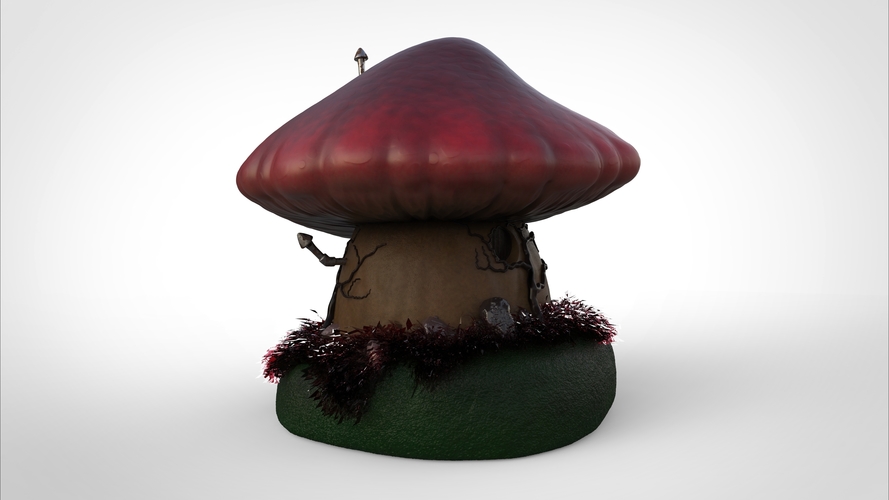 CASITA HONGO - MUSHROOM HOUSE 3D Print 491587