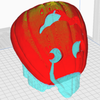 Jack-O-Lantern - Goofy / Tapered (Solid and Hollow Versions) - Thumbnail 1