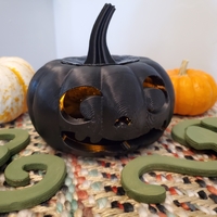 Jack-O-Lantern - Wide Smile (Solid and Hollow Versions) - Thumbnail 3