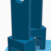 SOPORTE ROLLO PLA - IMPRESORA OVERLORD PRO+ (INET) - Thumbnail 1