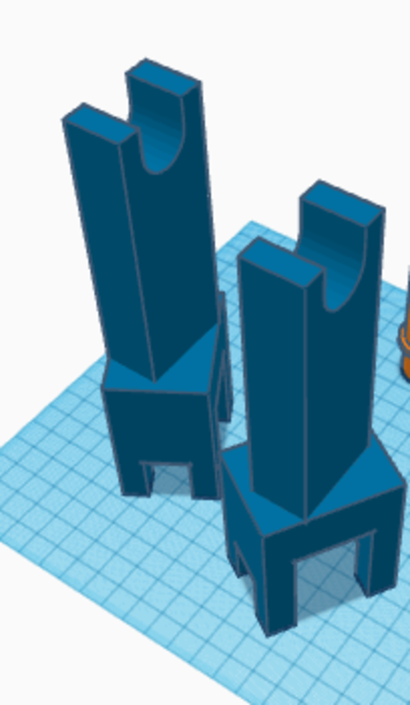 SOPORTE ROLLO PLA - IMPRESORA OVERLORD PRO+ (INET)