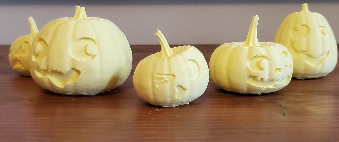 Jack-O-Lantern - Attitude (Solid and Hollow Versions) 3D Print 491711