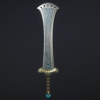 Small Sword 3D Printing 491723