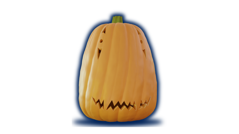 Jack-O-Lantern - Tall 'n' Spooky (Solid and Hollow Versions)