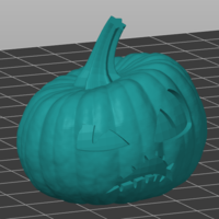Jack-O-Lantern - Little Grump (Solid and Hollow Versions) - Thumbnail 2