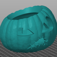 Jack-O-Lantern - Little Grump (Solid and Hollow Versions) - Thumbnail 3