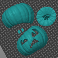 Jack-O-Lantern - Little Grump (Solid and Hollow Versions) - Thumbnail 5