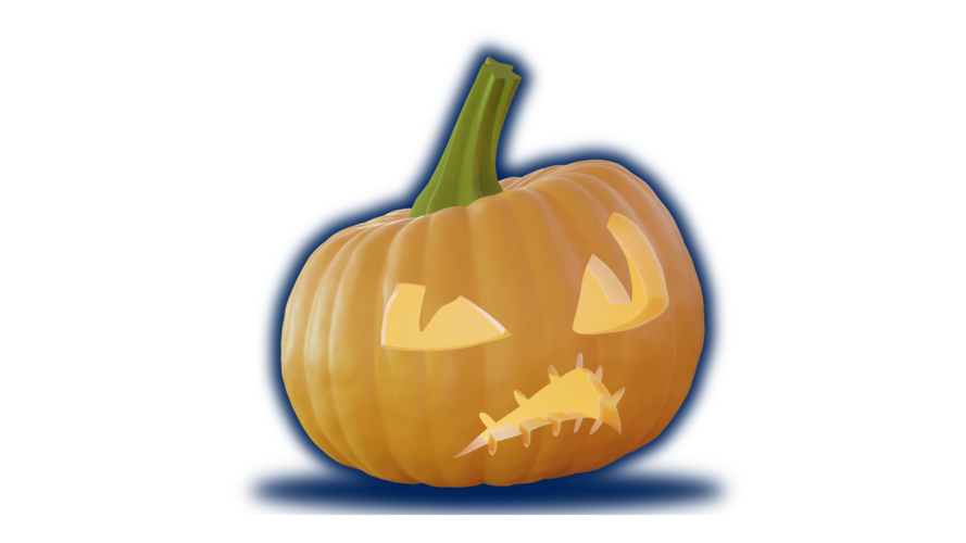 Jack-O-Lantern - Little Grump (Solid and Hollow Versions) 3D Print 491841