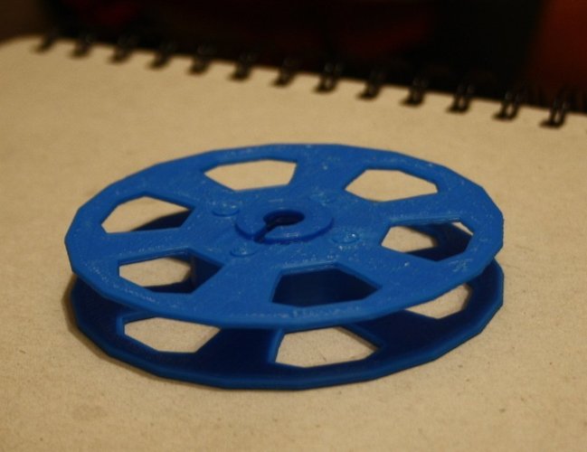 8mm Film Reel 3D Print 49189